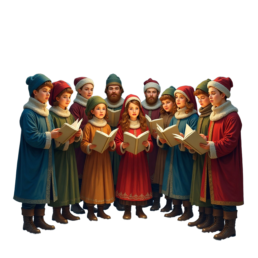 Joyful Carolers